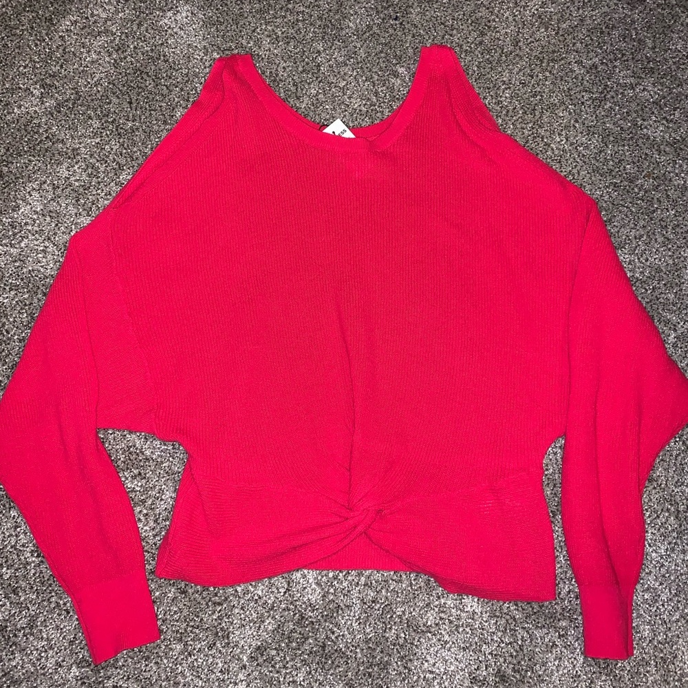 Red Express sweater